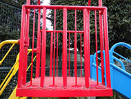 すべり台ビフォー